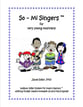 So-Mi Singers Workbook Workbook